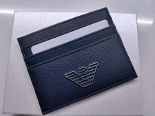 Emporio Armani porta carte di credito uomo Y4R173Y138E81072 nero Black