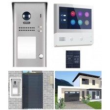 KIT VIDEOCITOFONO 1 2 3 4 6 FAMIGLIE MONITOR 2 FILI COLORI COLORI PROFESSIONALE 