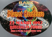 POSTER OLANDESE 1997 HARDCORE