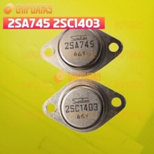 1 paio SANKEN 2SA745 + 2SC1403 TO-3 qualità verificata