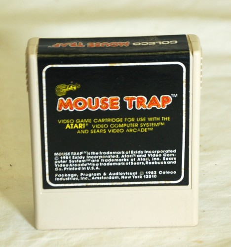 Coleco mouse trap atari 2600 - coleco,