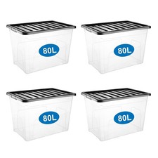 4x Scatole Portaoggetti in
