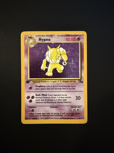 Pokémon tcg hypno - pokémon,
