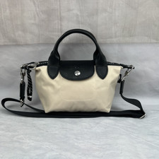 Borsa a tracolla Longchamp Le Pliage - Bianca 1500