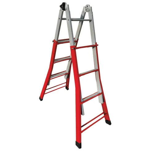 Scala telescopica gradini - 4+4,