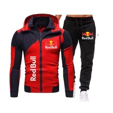 + Felpa con cappuccio + pantaloni con logo Red Bull set per l'autunno