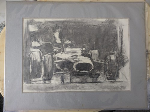 Disegno carboncino formula - disegno, 1