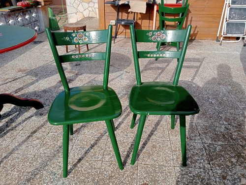 Coppia sedie tirolesi - sedie,