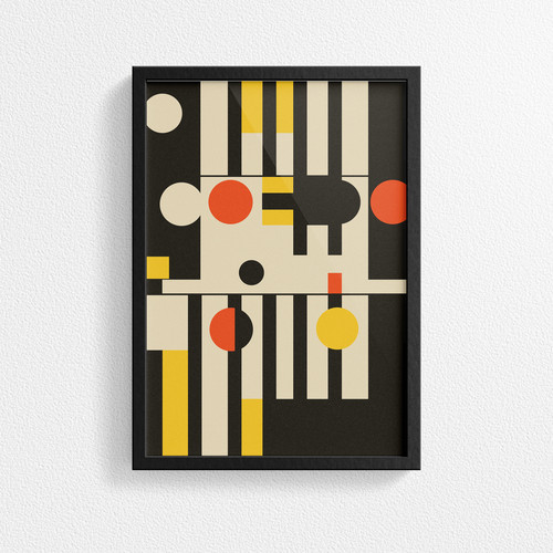 Poster stampa stile - , bauhaus