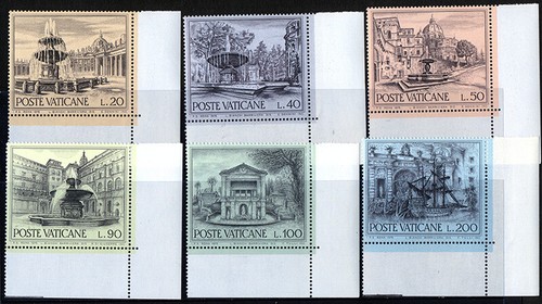 Vaticano 1975 fontane e - 1975:,
