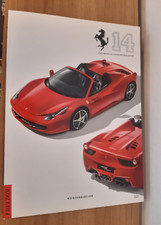 FERRARI MAGAZINE BOOK  N.14   YEAR 2011  ottimo++