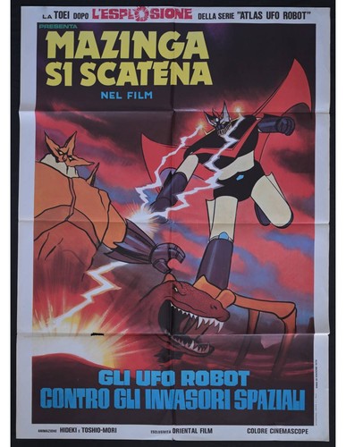 Manifesto mazinga scatena - manifesto,