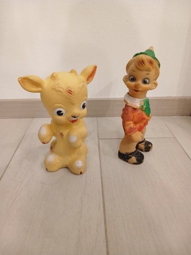 Pinocchio bambi pupazzo gomma - pupazzo,
