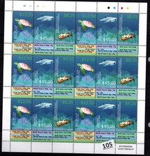 TS SAMOA - MNH - TARTARUGHE - SQUALI - PESCI - 2015