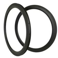 1 Pz 700C Cerchi Bici da Strada in Carbonio Tubeless Freno a Disco 30mm-60mm Profondità 30mm Larghezza
