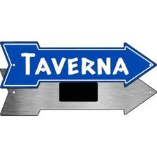 Taverna Blue 2.25"x8" Arrow