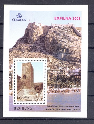 2005 spagna mostra filatelica - spagna,