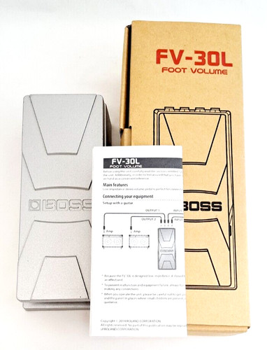 Boss 30l pedale volume - fv-30l,