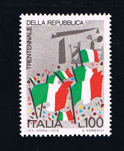 Italia francobollo - 1,