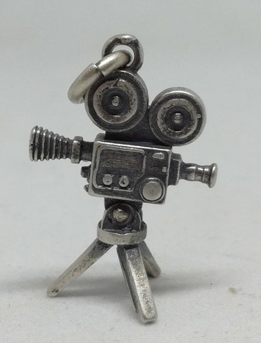 Ciondolo cinepresa vintage - cinepresa,