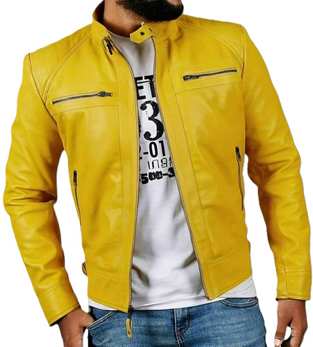 Giacca biker uomo - , vera