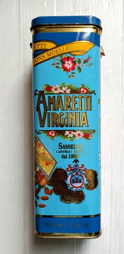 Scatola latta amaretti - scatola,