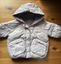 ZARA Cappotto imbottito viola