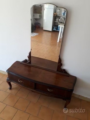 Toilette noce con specchio - toilette, in