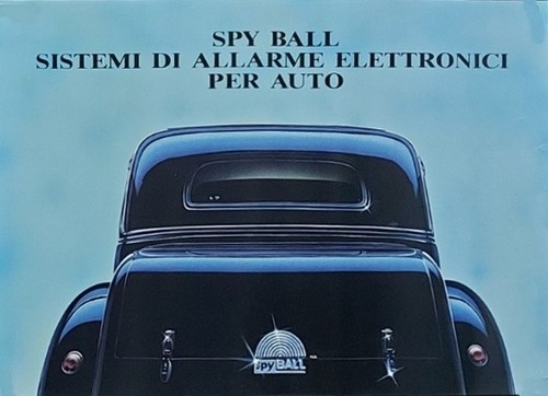 Poster vintage spyball - poster,