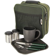 NGT CUTLERY SET SOLO SESSION KIT POSATE PER CARPFISHING COMPLETO A0379
