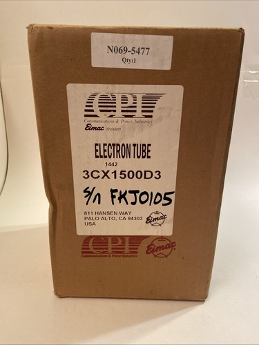 Tubo elettronico triodo cpi - tubo,