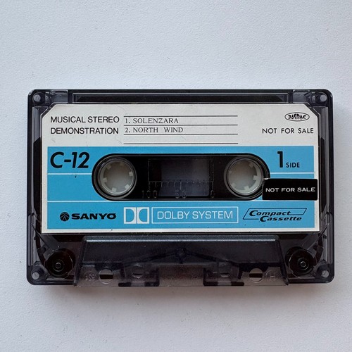 Compact cassette audio sanyo - compact,
