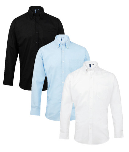 Manica lunga camicia - camicia, oxford