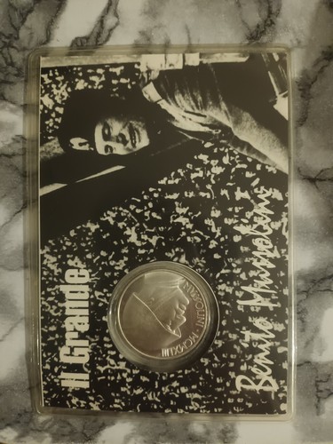 Moneta lire 1943 benito - moneta,