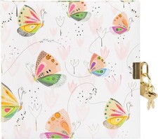 Goldbuch Tagebuch mit Schloss