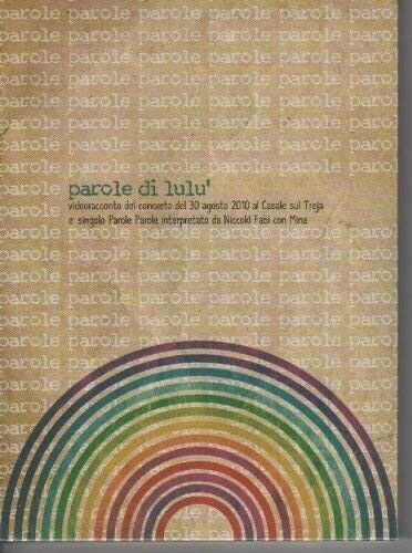 Dvd niccolo fabi con mina - dvd,