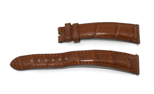 Bulgari brown leather - brown, strap