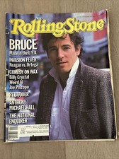 Rolling Stone Magazine 458 Oct 85 Springsteen Billy Crystal Weird Al Joe Piscopo