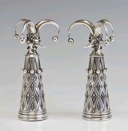 Coppia calici argento russo - in,