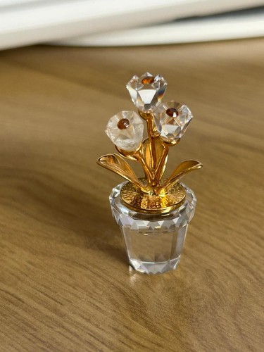 Swarovski crystal tulip - crystal,