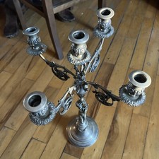 Candelabro In Argento 800