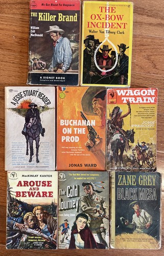 Vintage paperback western - paperback,