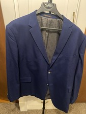 Giacca tuta uomo blu cobalto