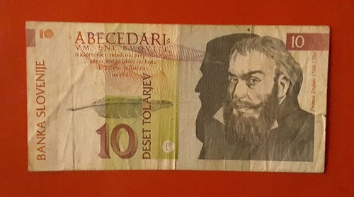 Banconota tolarjev 1997 - 10,