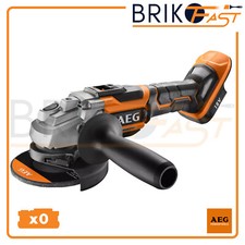 AEG SMERIGLIATRICE ANGOLARE BRUSHLESS 18V NO BATTERIA FLESSIBILE BEWS18-125BL-0