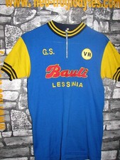 Vintage Cycling Jersey Maglia Ciclismo Bici GS Bauli Lessinia Verona '70s Eroica