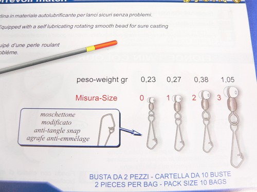 Fermagalleggianti scorrrevoli
