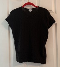 Maglia donna Armani Collezioni marrone lana testurizzata, italiana 12 - US Medium