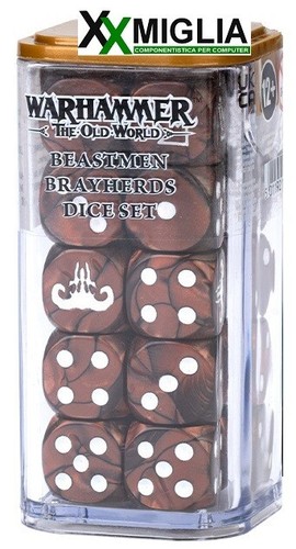 Dadi dice rame 16mm 20pz - rame,