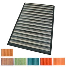 Tappeto stuoia bamboo legno pedana cucina degradè tovaglietta bambù antiscivolo